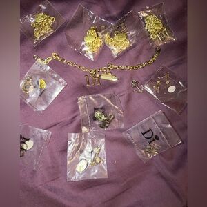 DI Diamonds International Charm Bracelets, pendants, earrings lot x